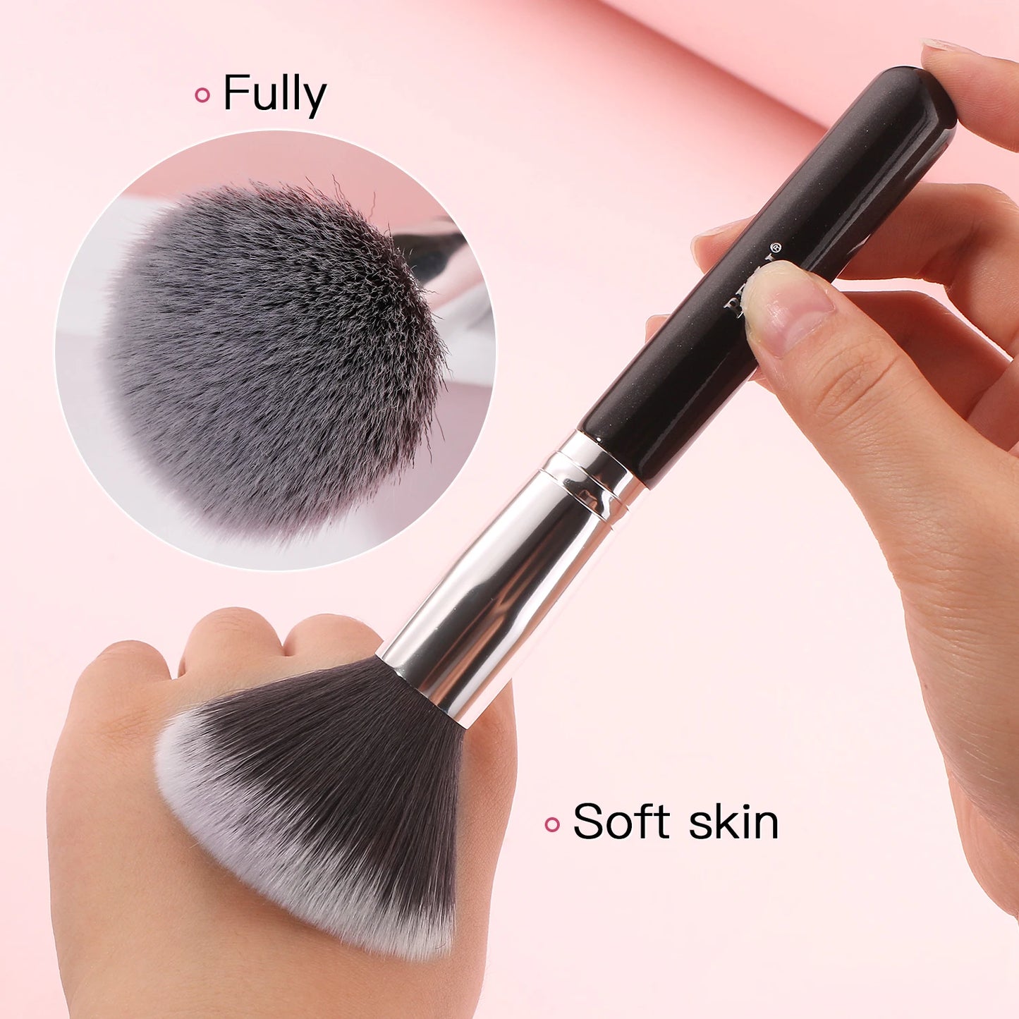 BEILI BLACK MAKE UP BRUSH SET